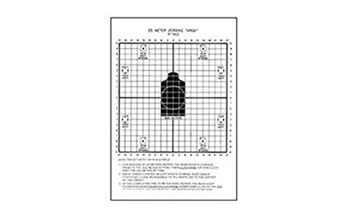 Action Targets M-16 Hanging Tagboard 8.75x11.5 Center Mass Targets, Alt ALT C(2)-100